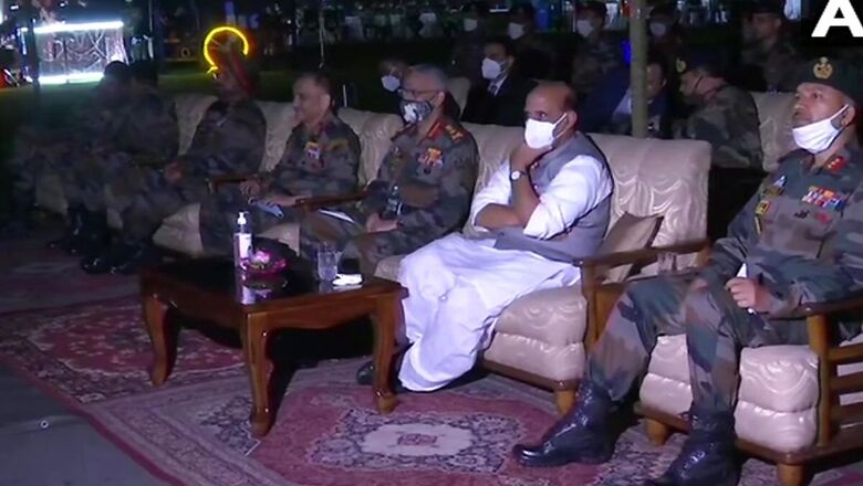 Defence Minister Rajnath Singh, Army Chief Visit Forward Areas Along LAC amid Border Row with China