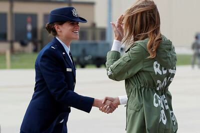OPINION | Melania Trump's 'I Really Don't Care. Do U?' Jacket Was No Mistake