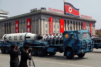 North Korean Missile Explodes on Launch Day After Military Parade