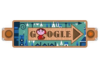 Google doodles 200th anniversary of Grimm's Fairy Tales