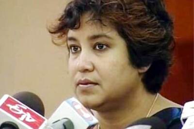 BJP, Cong in war of words over Taslima's book
