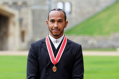 Seven-time Formula One Champion Lewis Hamilton Receives Knighthood