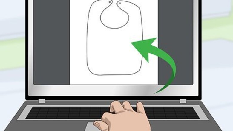 How to Cut and Sew a Baby Bib With Snaps