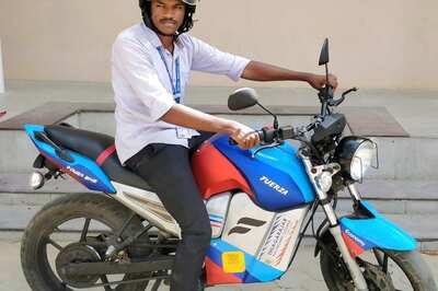 Electric Bike Made From Scrap Materials, VR Game Help Institute Win Top CII Award