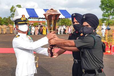 1971 War Victory Flame Reaches Tirunelveli