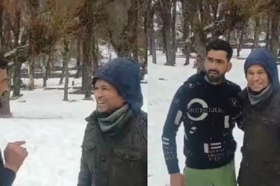 Sachin Tendulkar Meets Die-hard Fan Amid Snowfall in Kashmir's Pahalgam, Video Goes Viral