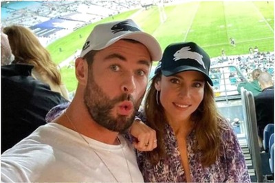 Chris Hemsworth Giving Workout Tips to Wife Elsa Pataky for 'Interceptor' Role