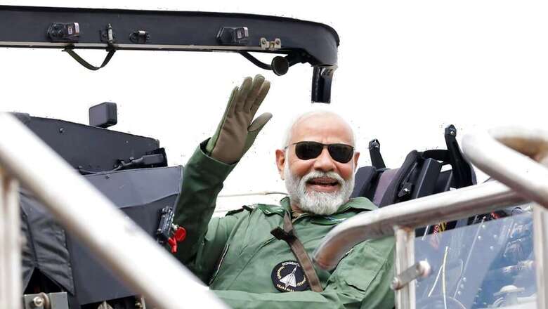 'It Left Me With...': PM Modi Flies in Tejas Fighter Jet, Shares Experience with Photos