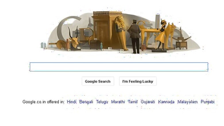 Google doodles Howard Carter's 138th birthday