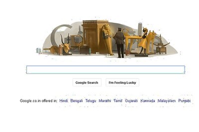 Google doodles Howard Carter's 138th birthday