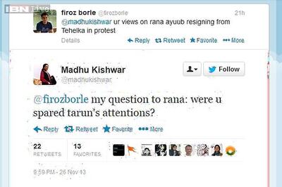 Tweets on Tehelka and Tejpal get personal