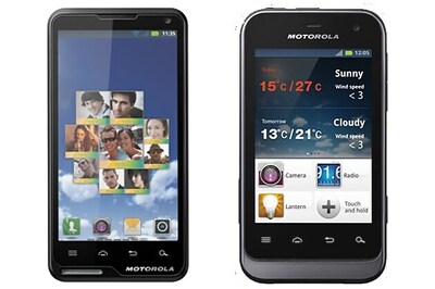 Motorola launches Motoluxe, Defy Mini