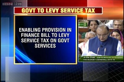 Finance Ministry proposes levy of tax on all government services