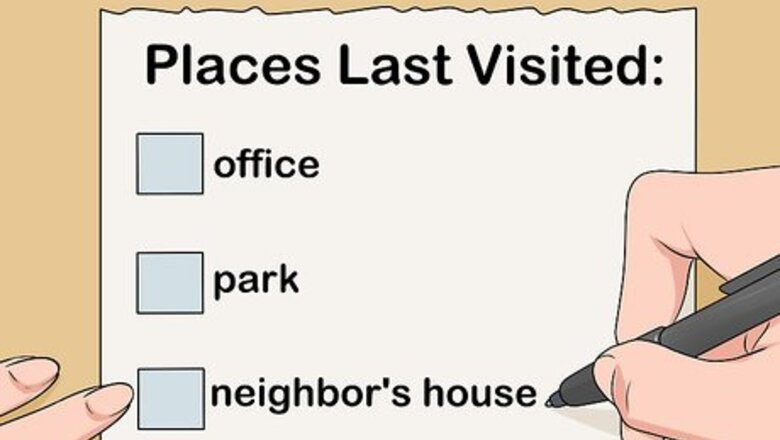 How to Find Things You Lost