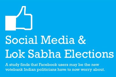 Facebook users can influence results in 30% of Lok Sabha seats in 2014