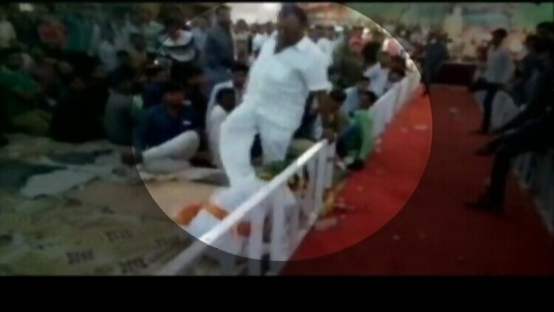 BJP MP Vitthal Radadiya caught on camera 'kicking' elderly man
