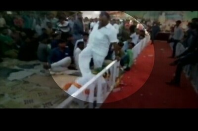 BJP MP Vitthal Radadiya caught on camera 'kicking' elderly man