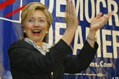 Hillary tests water for presidential bid