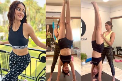 Ananya Panday Aces Headstand To Stay Fit; You Can Do It Too