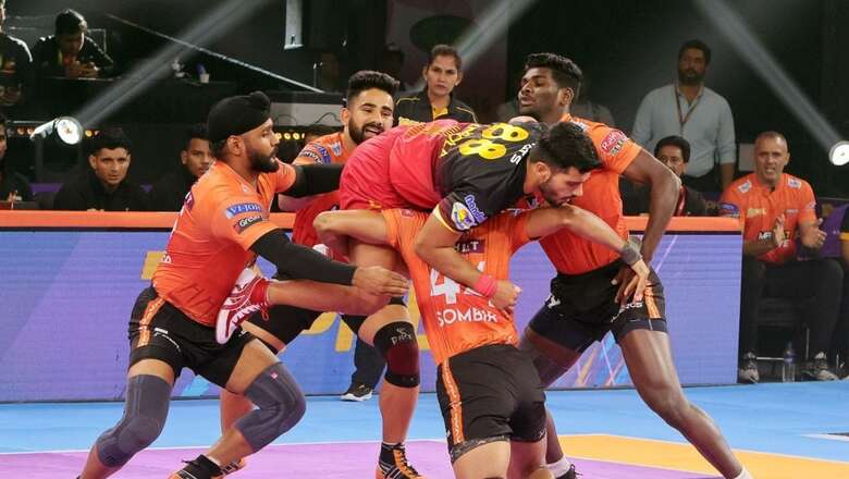 PKL: U Mumba Beat Bengaluru Bulls 40-35 to Begin Home Leg on a Positive Note