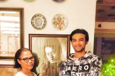 Standing Beside Irfan Khan's Portrait, Son Babil Wishes Everyone Happy Diwali