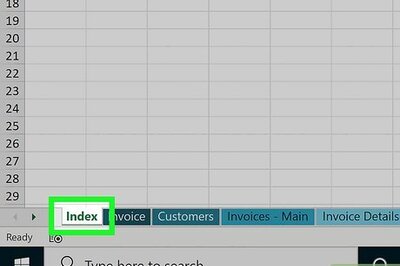 How to Create an Index in Excel