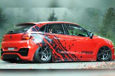 This Modified Maruti Suzuki Baleno Low-Rider Leaves No Clearance for Second Thoughts