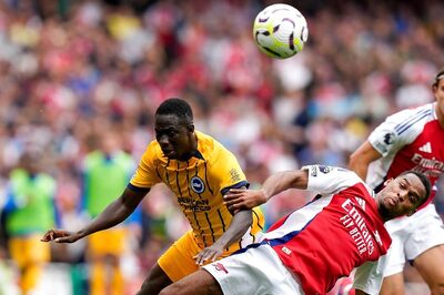 Premier League: 10-man Arsenal Held to Home Draw By Brighton