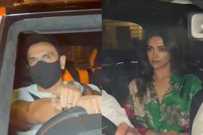 Ranveer Singh Gets Protective of Deepika Padukone, Refuses To Let Her Go As Fans Mob Them