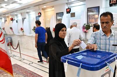 Iran Holds Runoff Presidential Vote Pitting Hard-line Former Negotiator Against Reformist Lawmaker