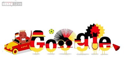 Google celebrates Germany's World Cup win with an animated Paul the Octopus doodle