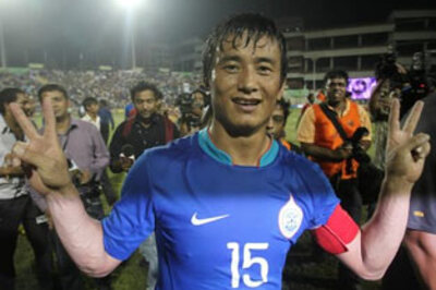 Bhaichung named Nehru Cup Player of the Tournament