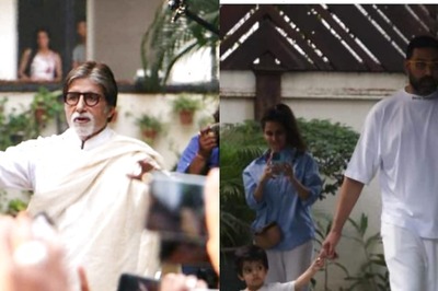 Amitabh Bachchan Joined By Niece Naina Bachchan’s Son During Sunday Fan Meet At Jalsa; Photo Goes Viral