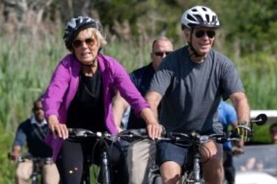 ‘I am Good’: US President Biden Takes a Tumble Riding Bike, White House Says He’s ‘Unhurt’ | WATCH