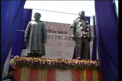 UP: BJP promises to remodel Mayawati monuments