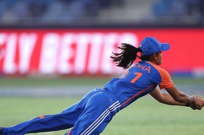 WATCH: Radha Yadav Takes Stunning Diving Catch to Dismiss Sri Lankan Batter Vishmi Gunaratne For a Duck in T20 World Cup