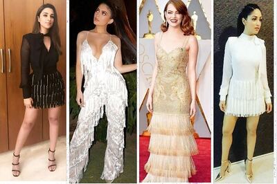 From Kylie Jenner to Deepika, Fringe Dresses Are A Staple In Celeb Wardrobes