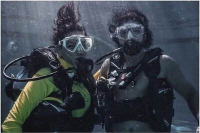 Farhan Akhtar and Shibani Dandekar Go Diving in Maldives, Share Underwater Picture