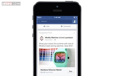 Facebook tests 'Buy' button to help advertisers boost sales