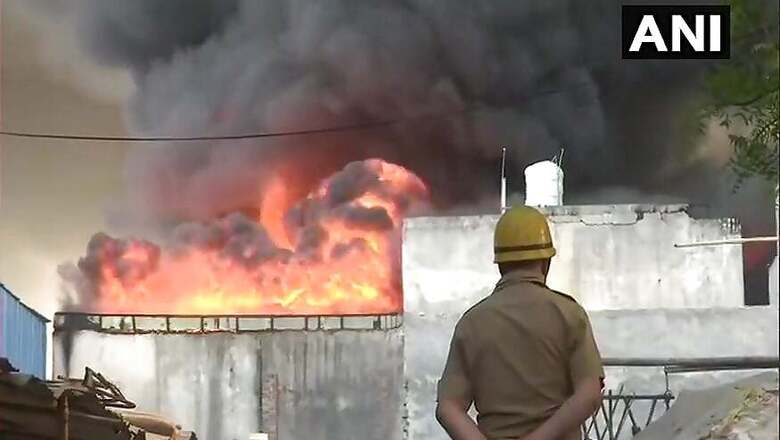 Fire Breaks Out at Tikri-Kalan PVC Market, 36 Fire Tenders Rushed to Spot