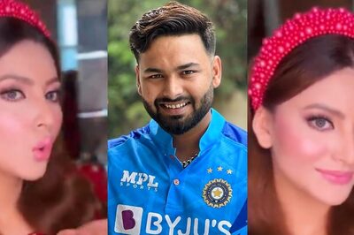 On Rishabh Pant's Birthday, Urvashi Rautela Has Special Message, Gives Flying Kiss in Viral Video