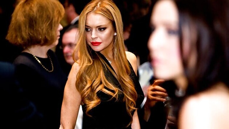 Lindsay Lohan, Charlie Sheen in 'Scary Movie 5'