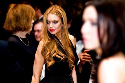 Lindsay Lohan, Charlie Sheen in 'Scary Movie 5'