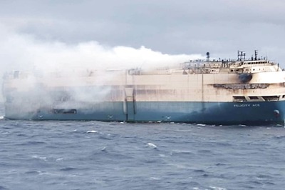 Burnt Cargo Ship With Porsche, Bentley and Other Luxury Cars Sink in Azores 2 Weeks After Fire