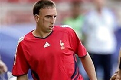 Ribery gets the call to start a match