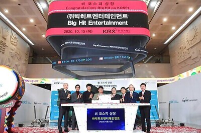 Shares In Firm Behind SKorean Hit BTS Soar In Trading Debut