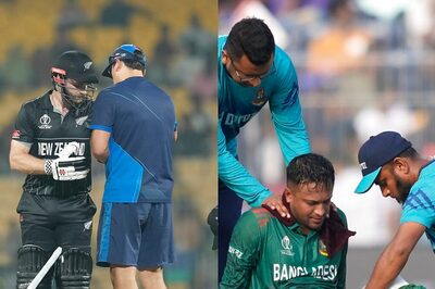 NZ vs BAN: Kane Williamson Retired Hurt After Getting Hit by Ball, Shakib Al Hasan Undergoes Scans