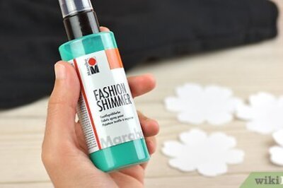 How to Put Glitter on a Dress