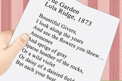 How to Write a Poem About Nature