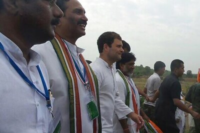 Rahul Gandhi kicks off padyatra from Telangana village, meets farmers